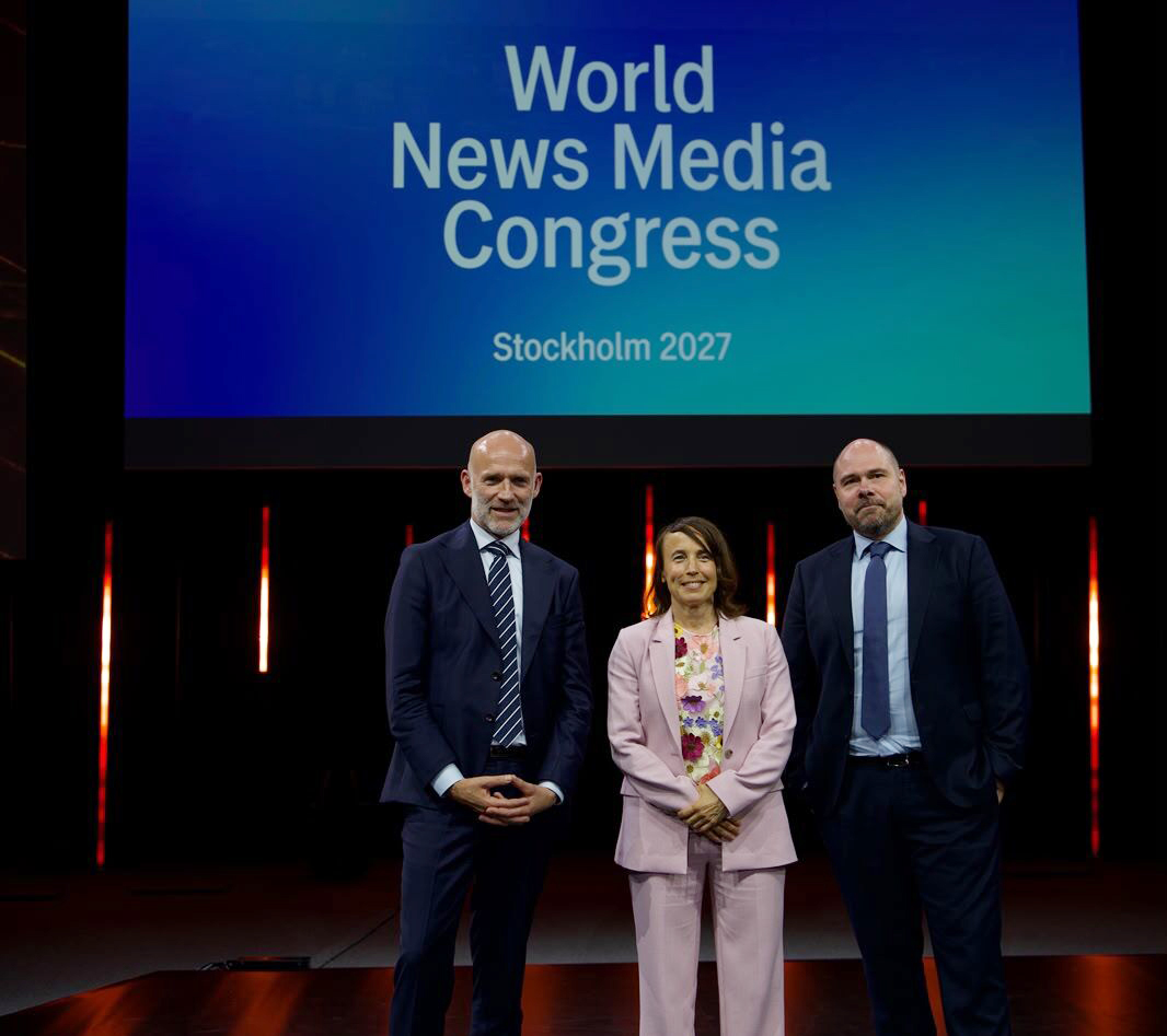Stockholm värd för World News Media Congress 2027