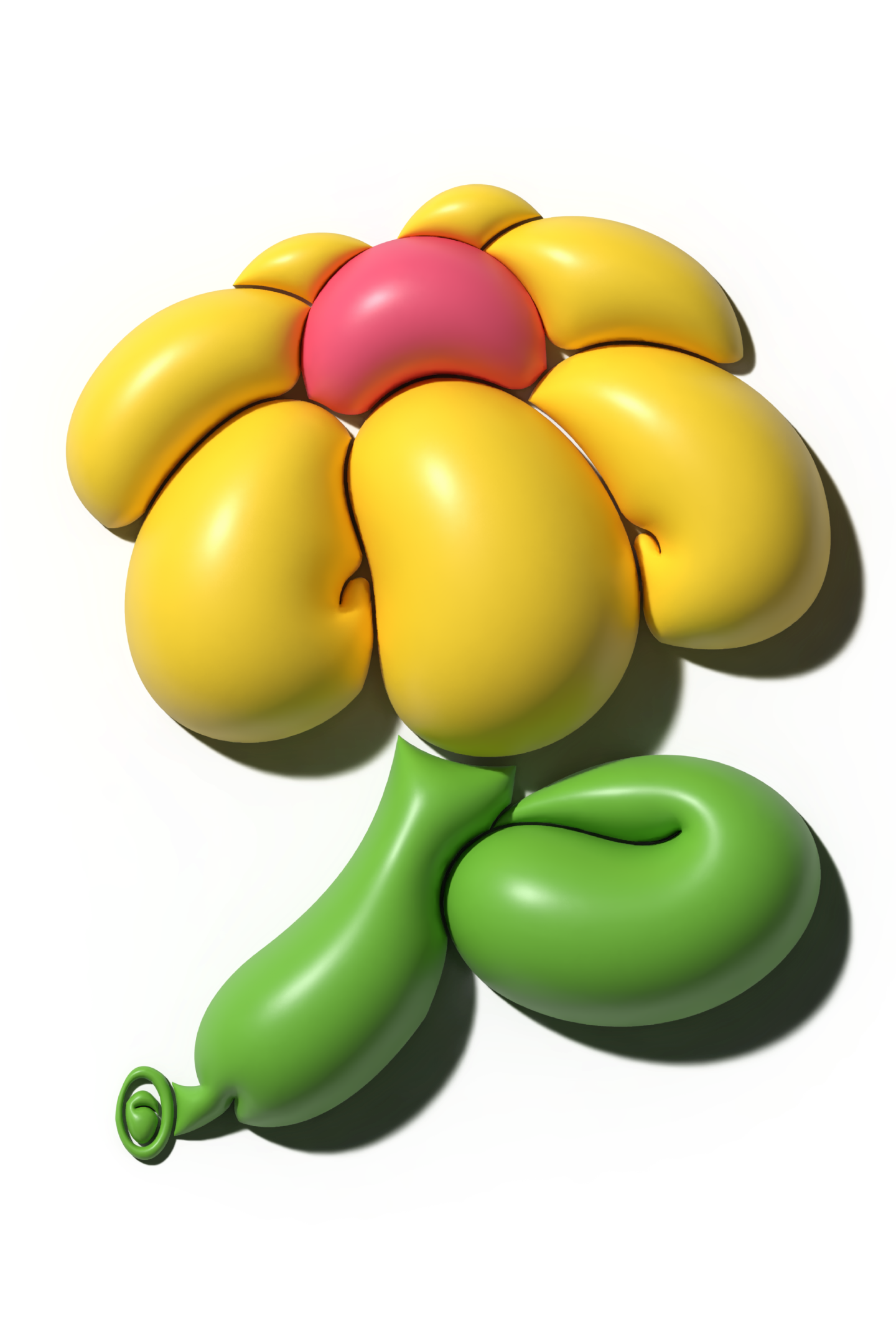 A sorted balloon animal