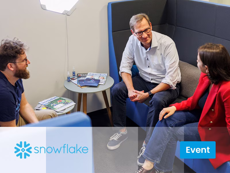 Snowflake Data for Breakfast Zürich