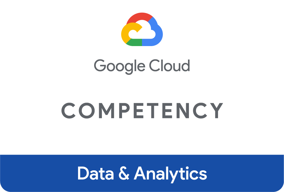 Badge Google Cloud Competency Data & Analytics