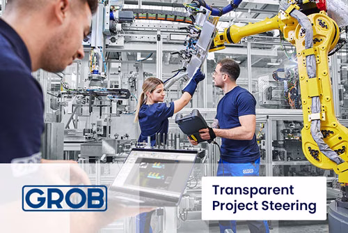 GROB-WERKE Creates Transparency Across Projects and Machines
