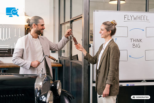 Datenstrategie entwickeln nach dem Flywheel-Prinzip: Warum Momentum wichtiger ist als Commitment