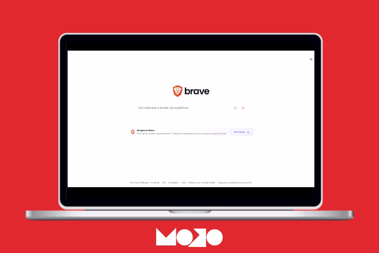 Capture du moteur de recherche Brave