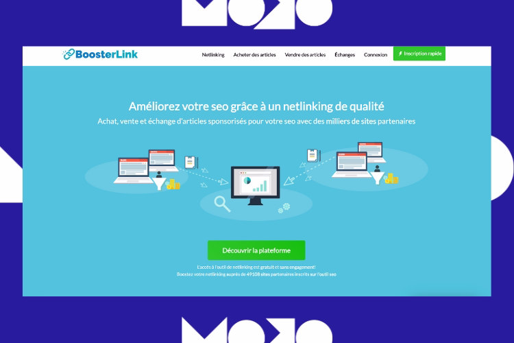 Site boosterlink pour backlinking