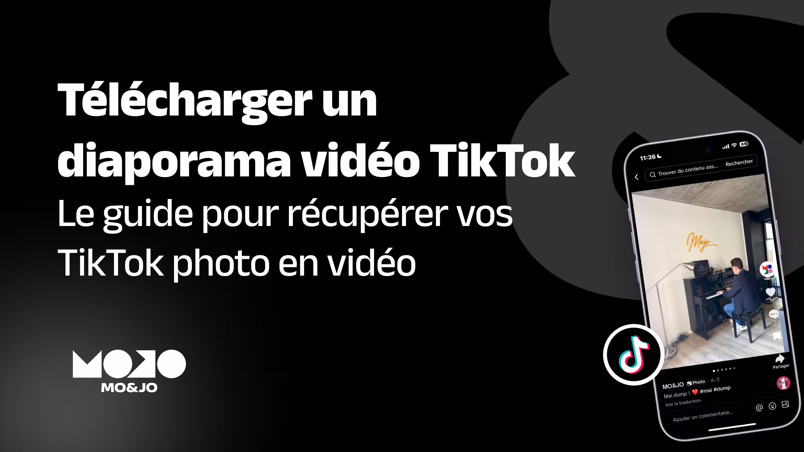 Télécharger un diaporama vidéo TikTok