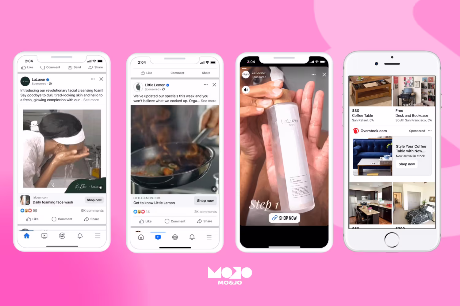 Exemple publicité vidéo facebook