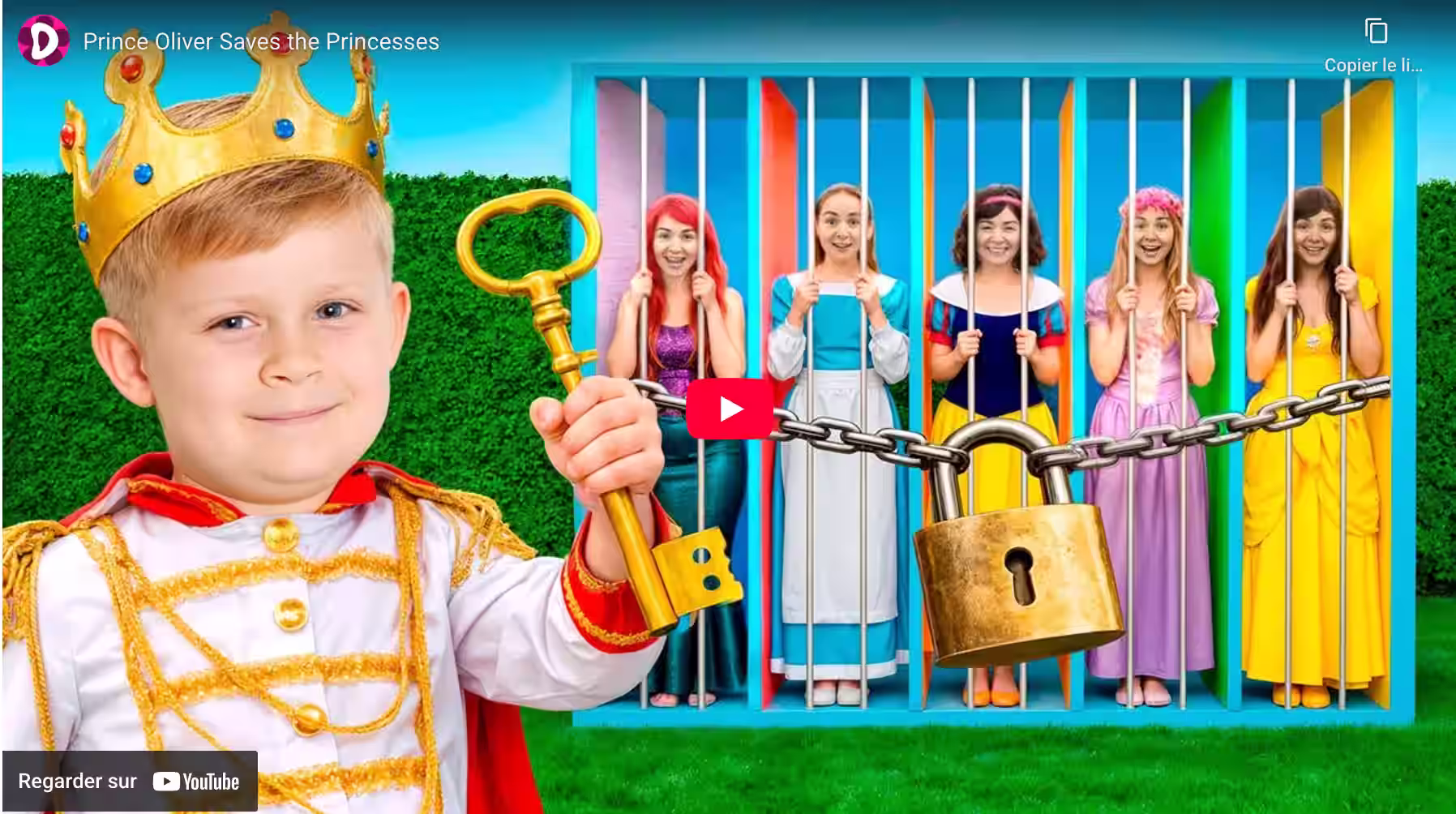 Video Prince Oliver Saves the Princesses