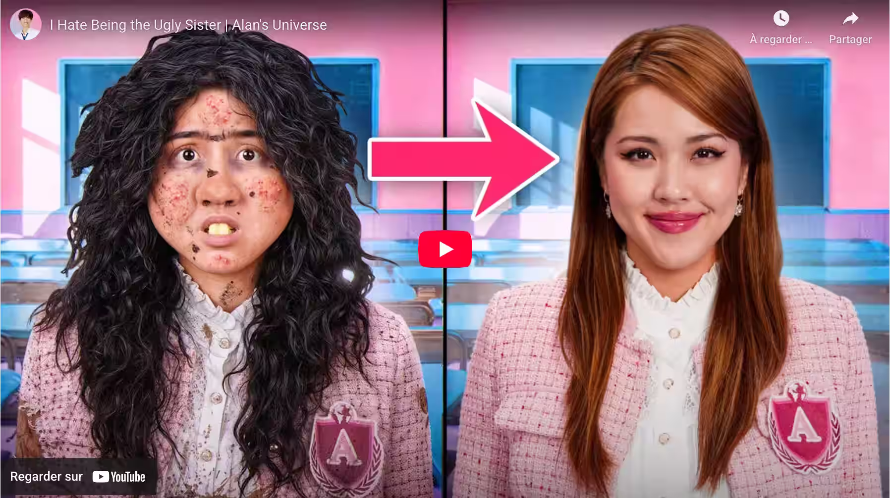 Vidéo I Hate Being the Ugly Sister | Alan's Universe