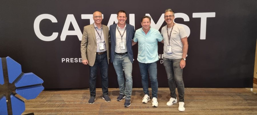 With partner leaders at Catalyst