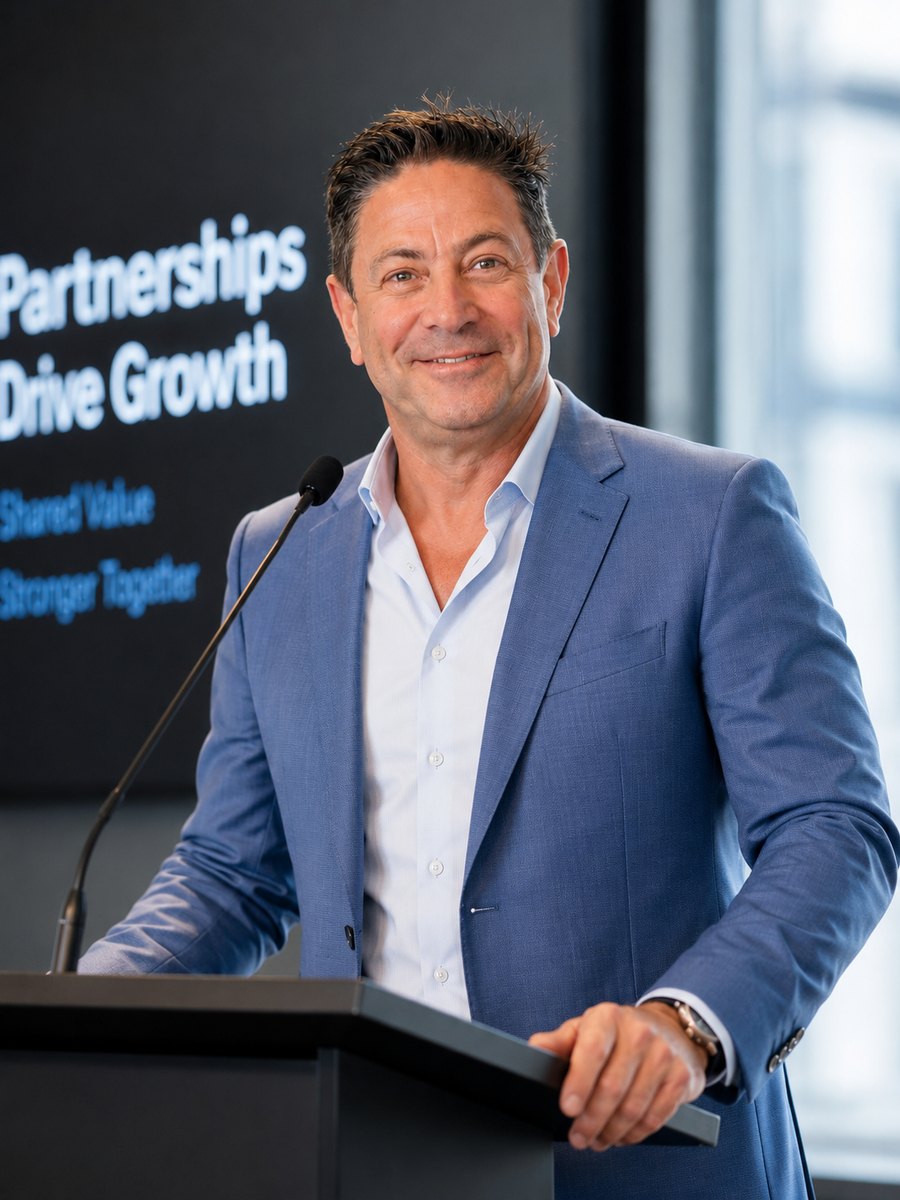 Eran presenting: Partnerships Drive Growth