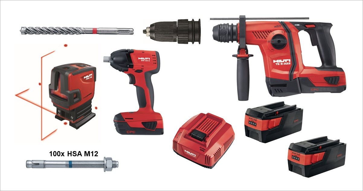 Hilti tools set