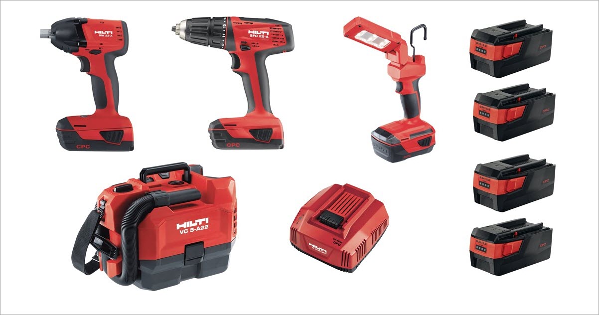 Hilti tools set