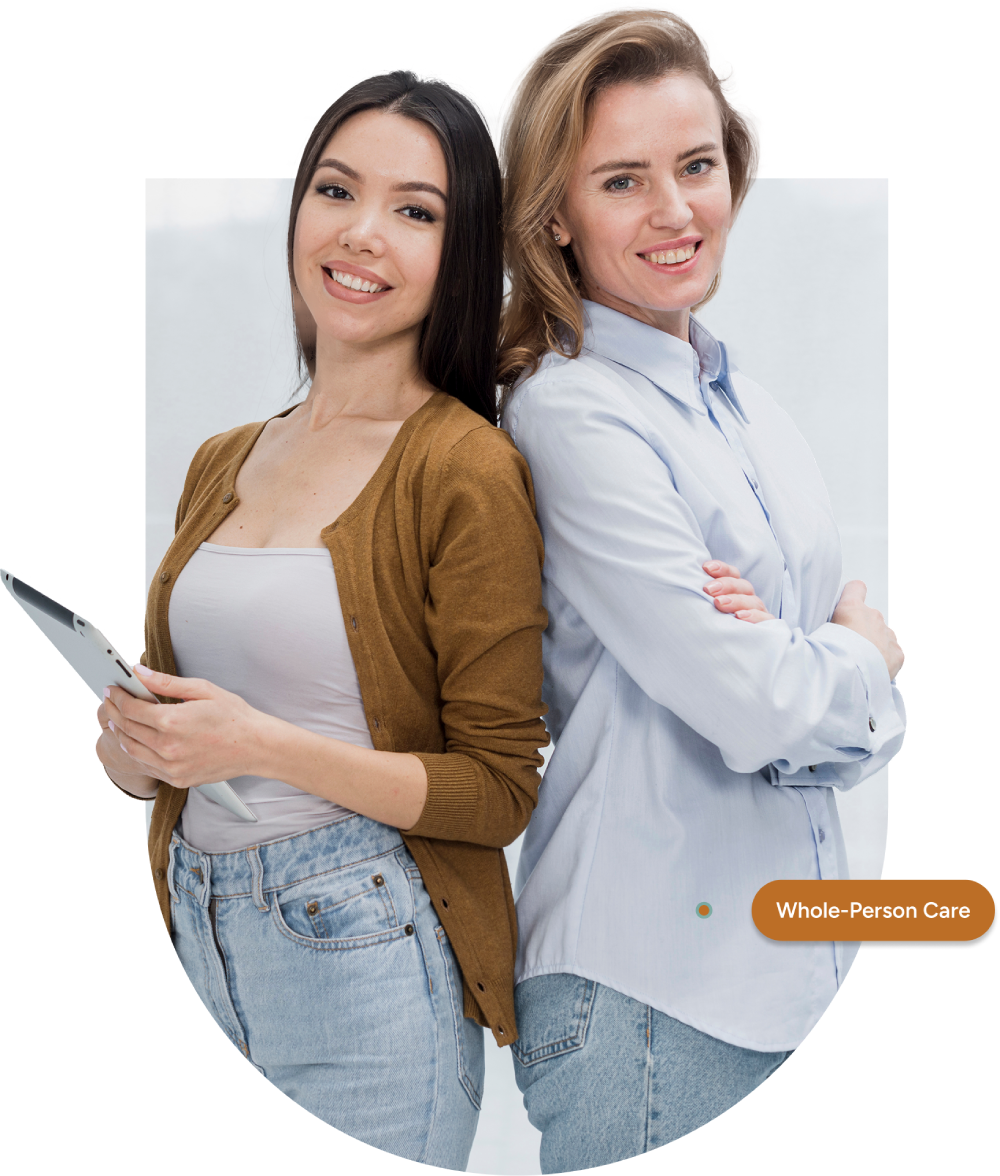 happy women