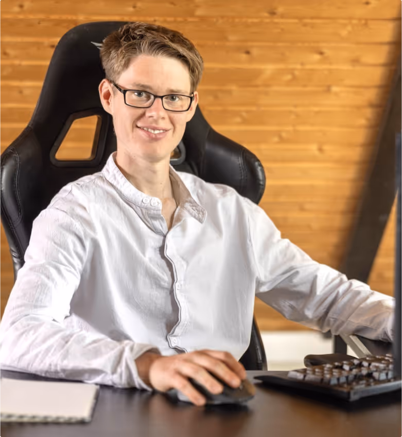 Bild von Jannis Timm, einen Webdesigner Schleswig-Holstein