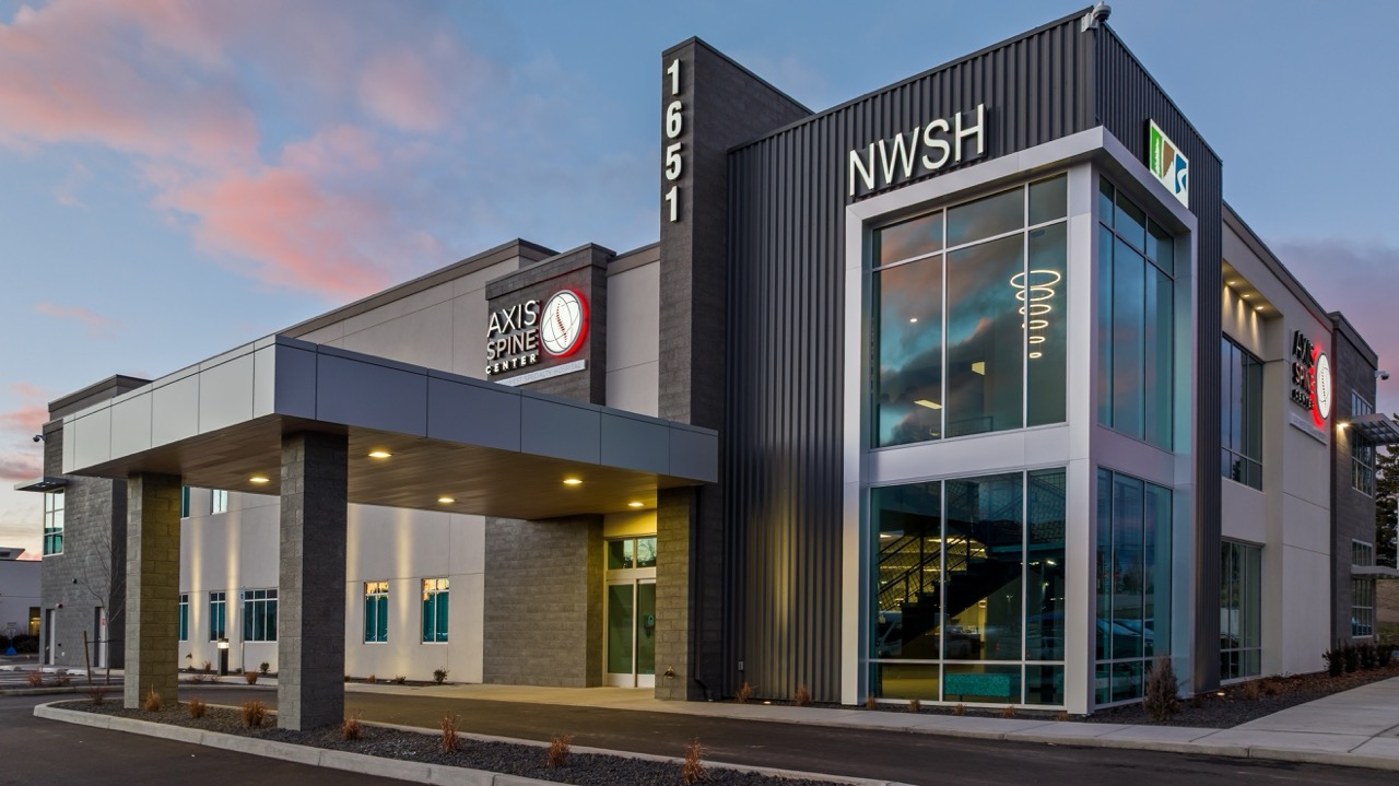 Northwest Specialty Hospital Multi Office Building, a construction project in Post Falls, Idaho by StanCraft Construction Group