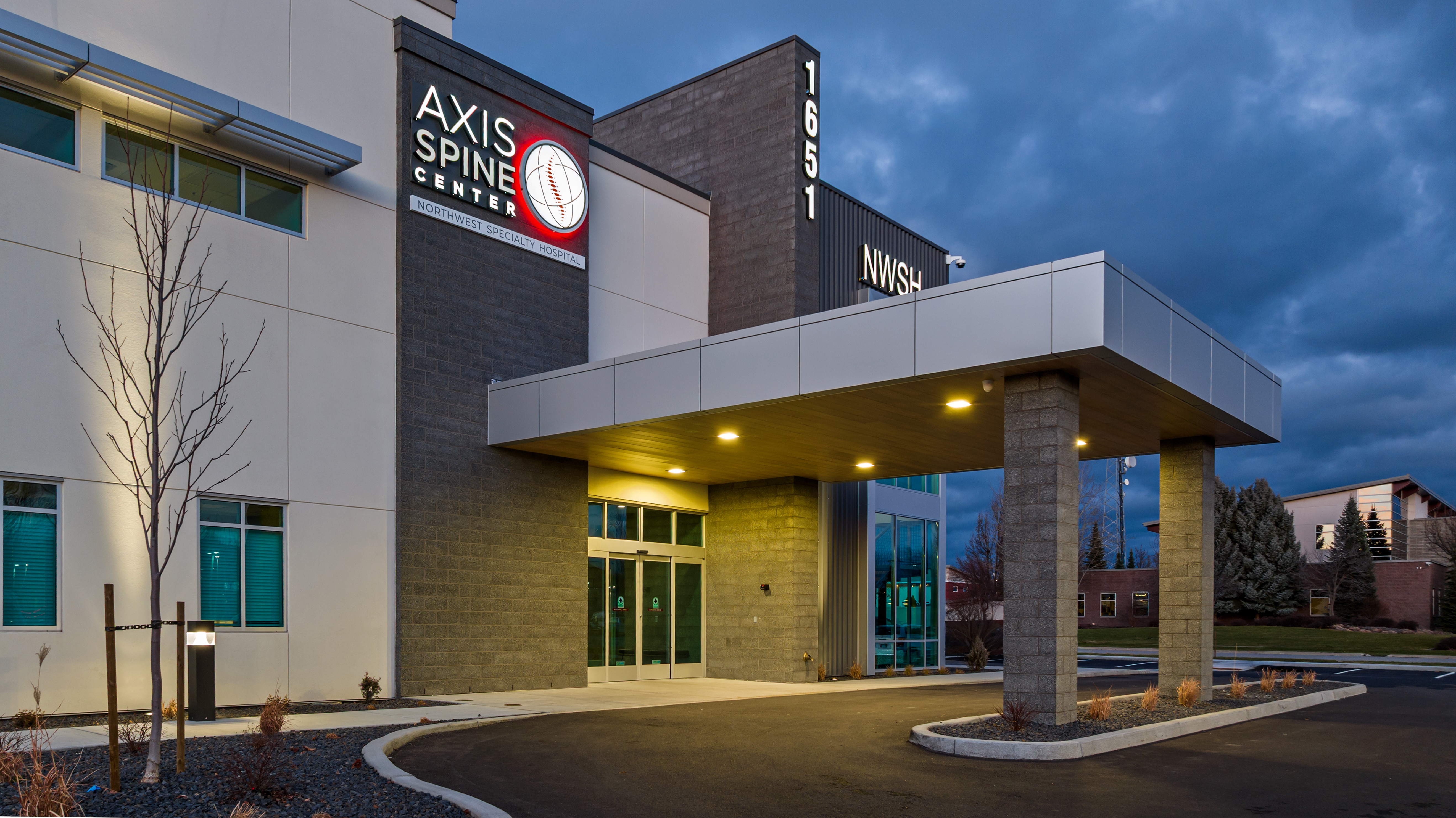Northwest Specialty Hospital Multi Office Building in Post Falls, Idaho — construction by StanCraft Construction Group, photo 9