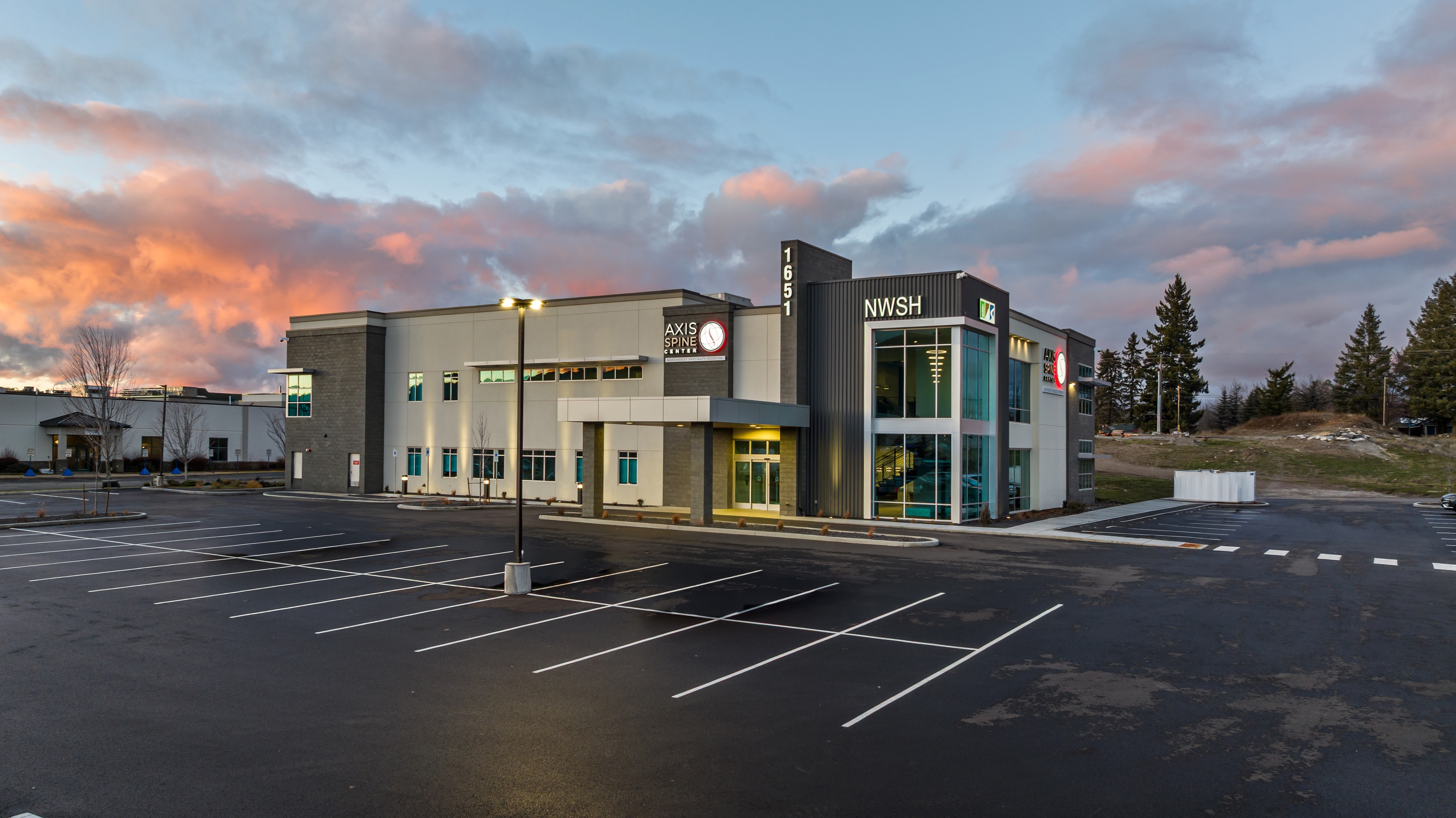 Northwest Specialty Hospital Multi Office Building in Post Falls, Idaho — construction by StanCraft Construction Group, photo 4