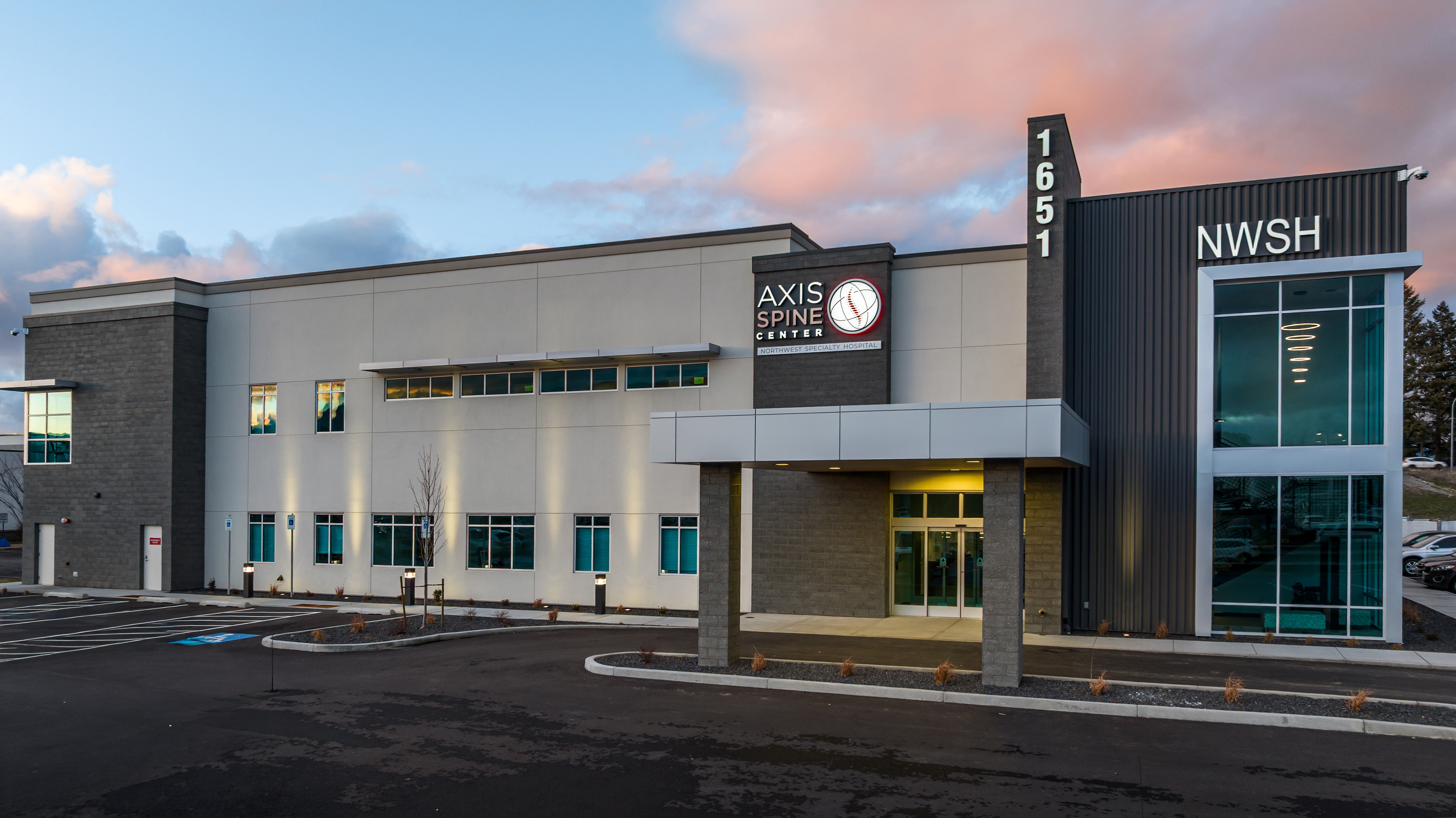 Northwest Specialty Hospital Multi Office Building in Post Falls, Idaho — construction by StanCraft Construction Group, photo 1
