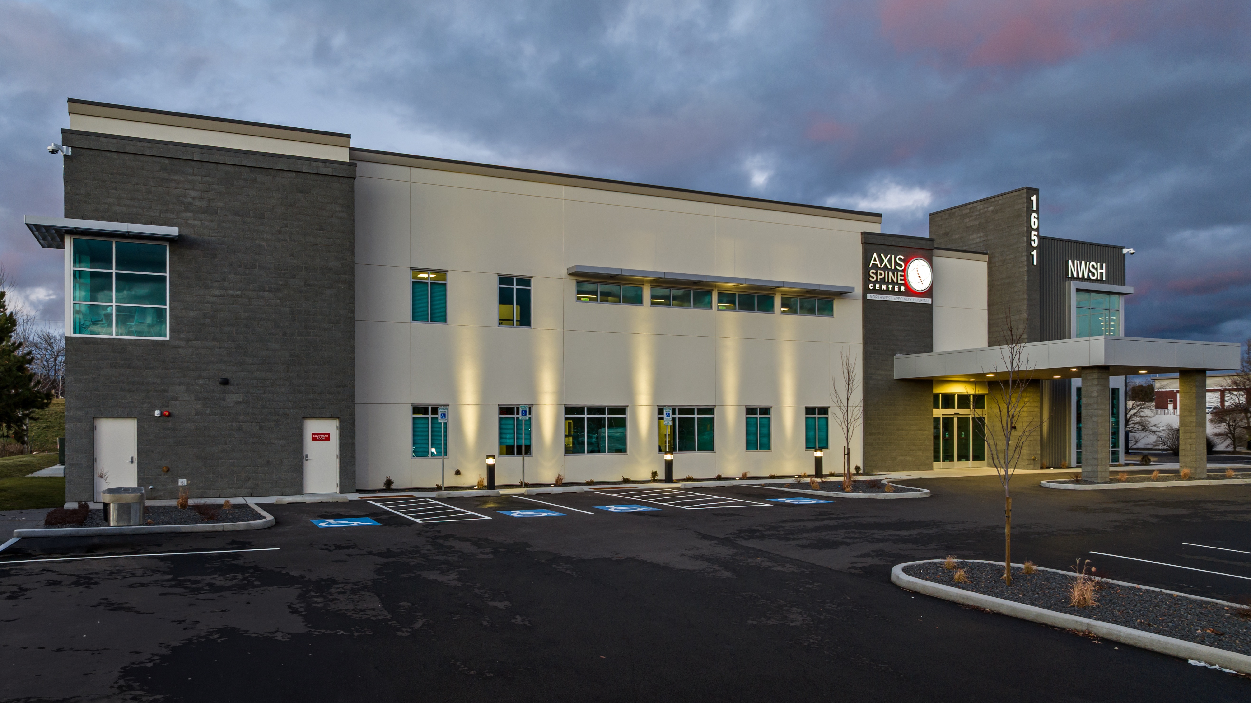 Northwest Specialty Hospital Multi Office Building in Post Falls, Idaho — construction by StanCraft Construction Group, photo 6