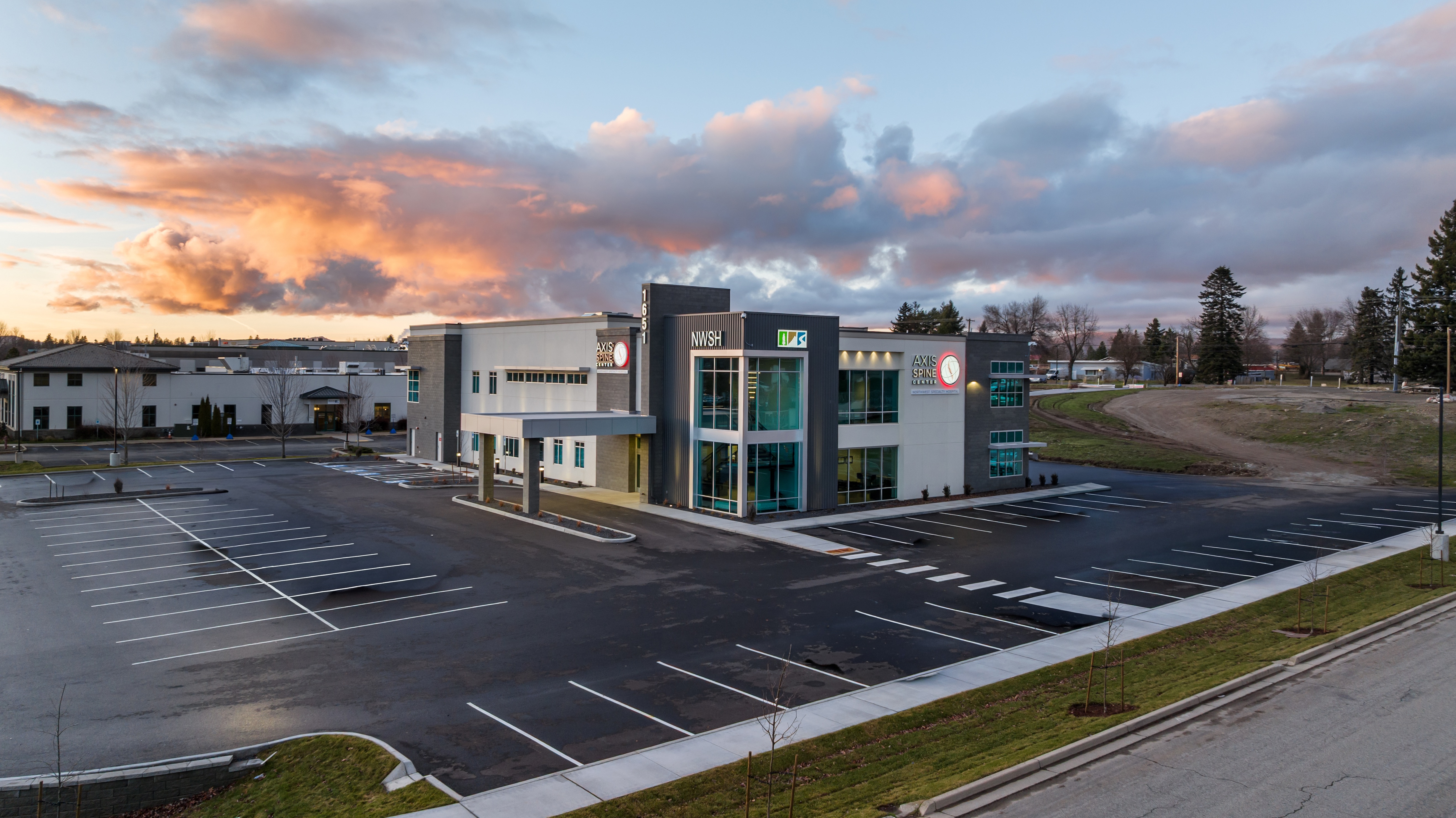 Northwest Specialty Hospital Multi Office Building in Post Falls, Idaho — construction by StanCraft Construction Group, photo 2