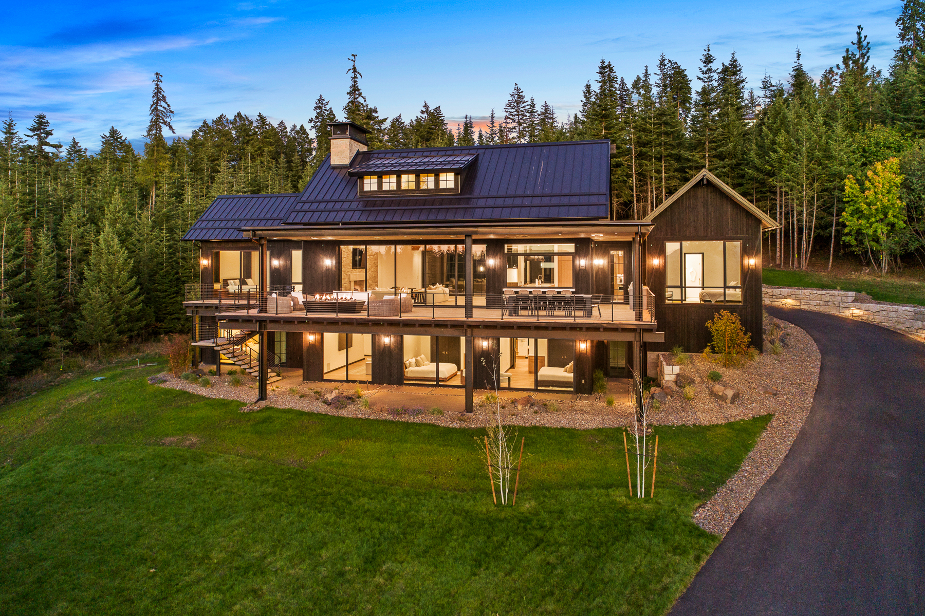Sunflower Rd, a residential construction project by StanCraft Construction Group