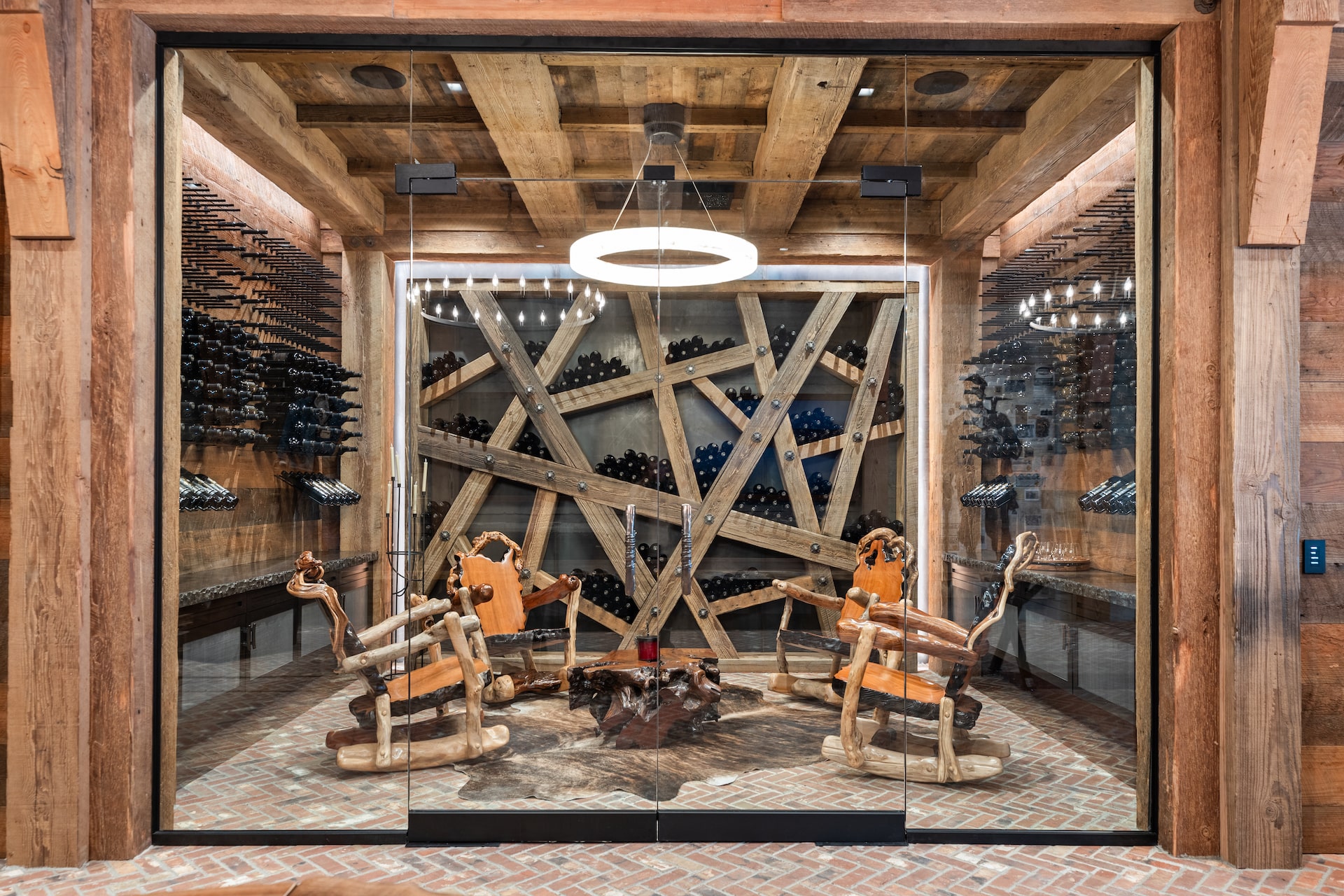 Wine Bunker, a residential construction project in Hayden, Idaho by StanCraft Construction Group