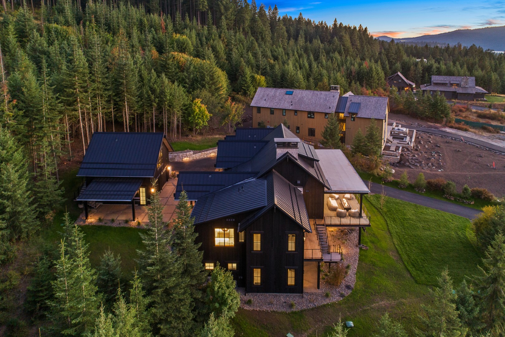 Sunflower Rd in North Idaho — residential construction by StanCraft Construction Group, photo 1