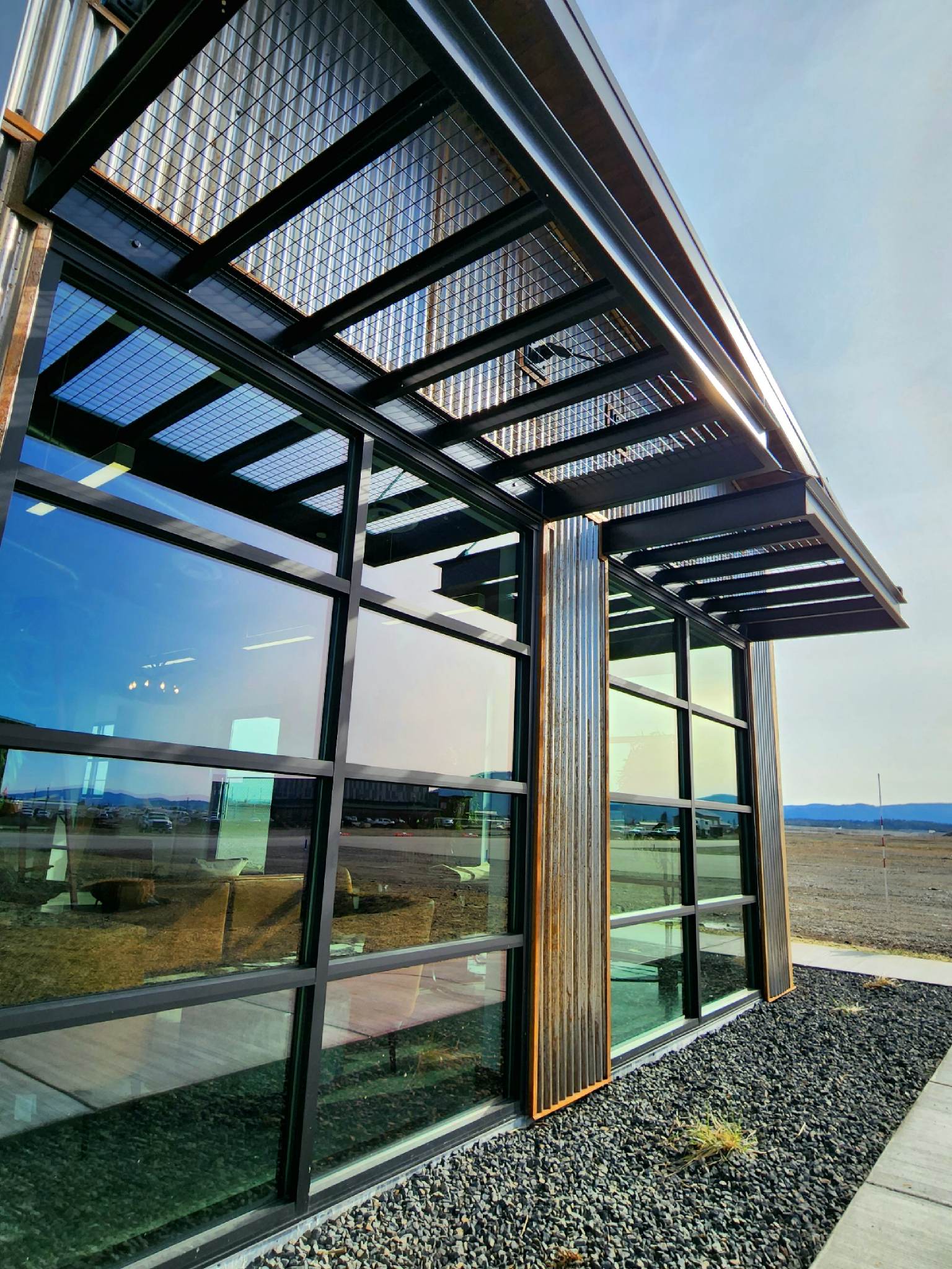 CDA National hangar in Hayden, Idaho — industrial construction by StanCraft Construction Group, photo 9