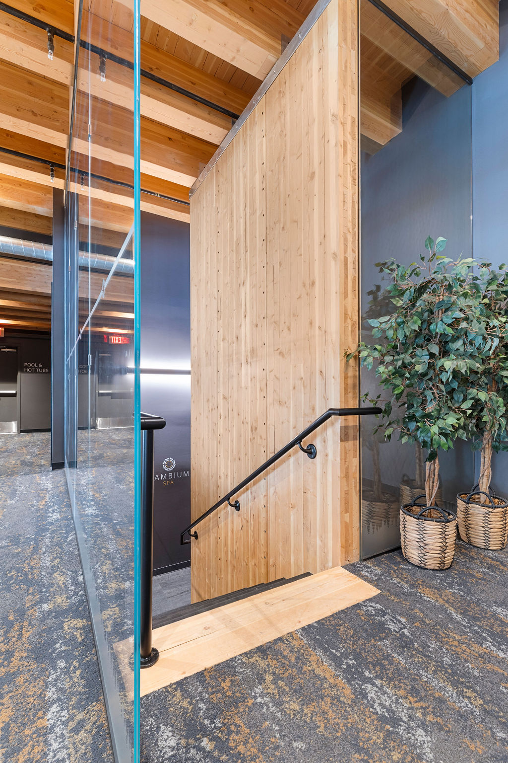 Cambium Spa in Sandpoint, Idaho — commercial construction by StanCraft Construction Group, photo 9