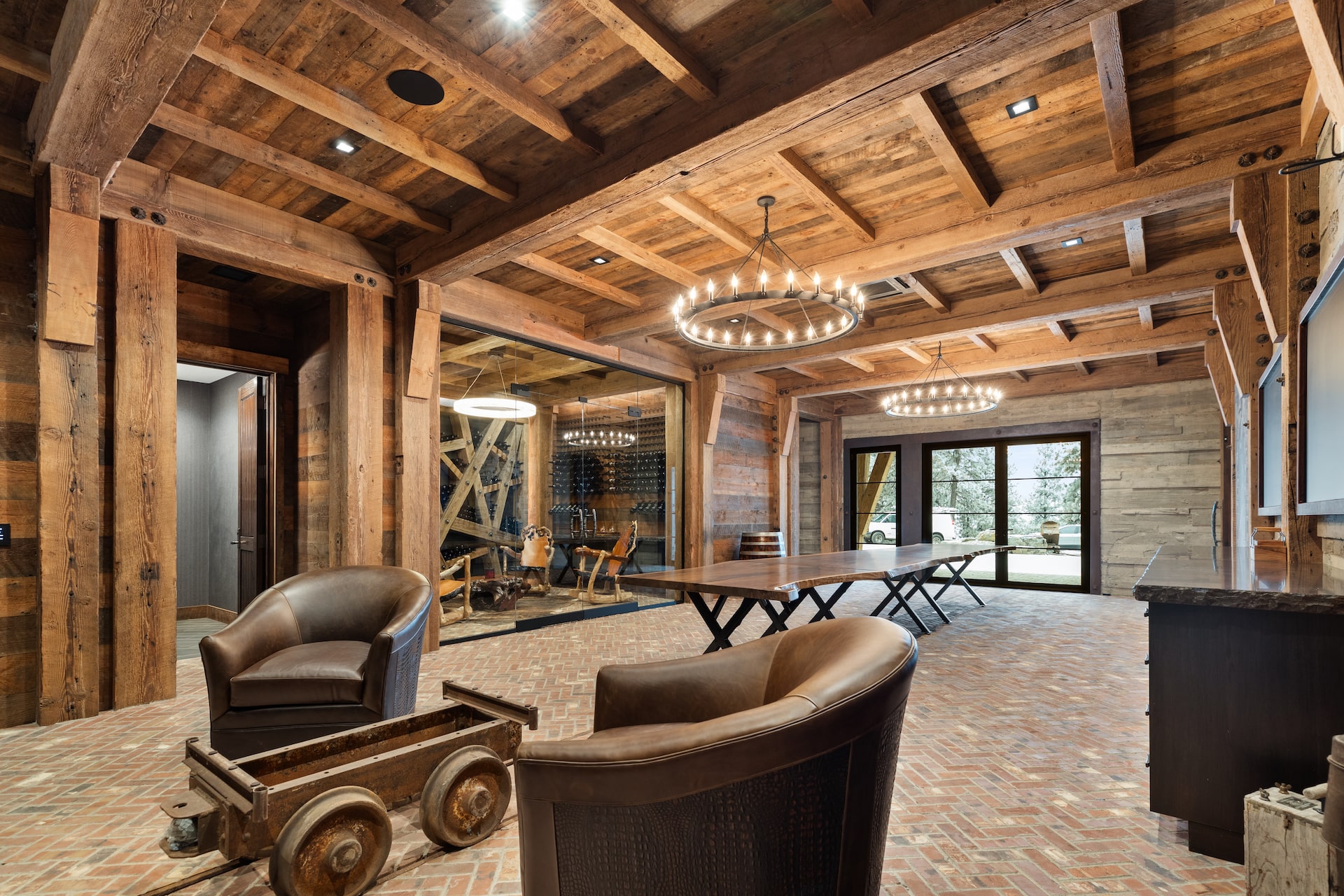 Wine Bunker in Hayden, Idaho — residential construction by StanCraft Construction Group, photo 11