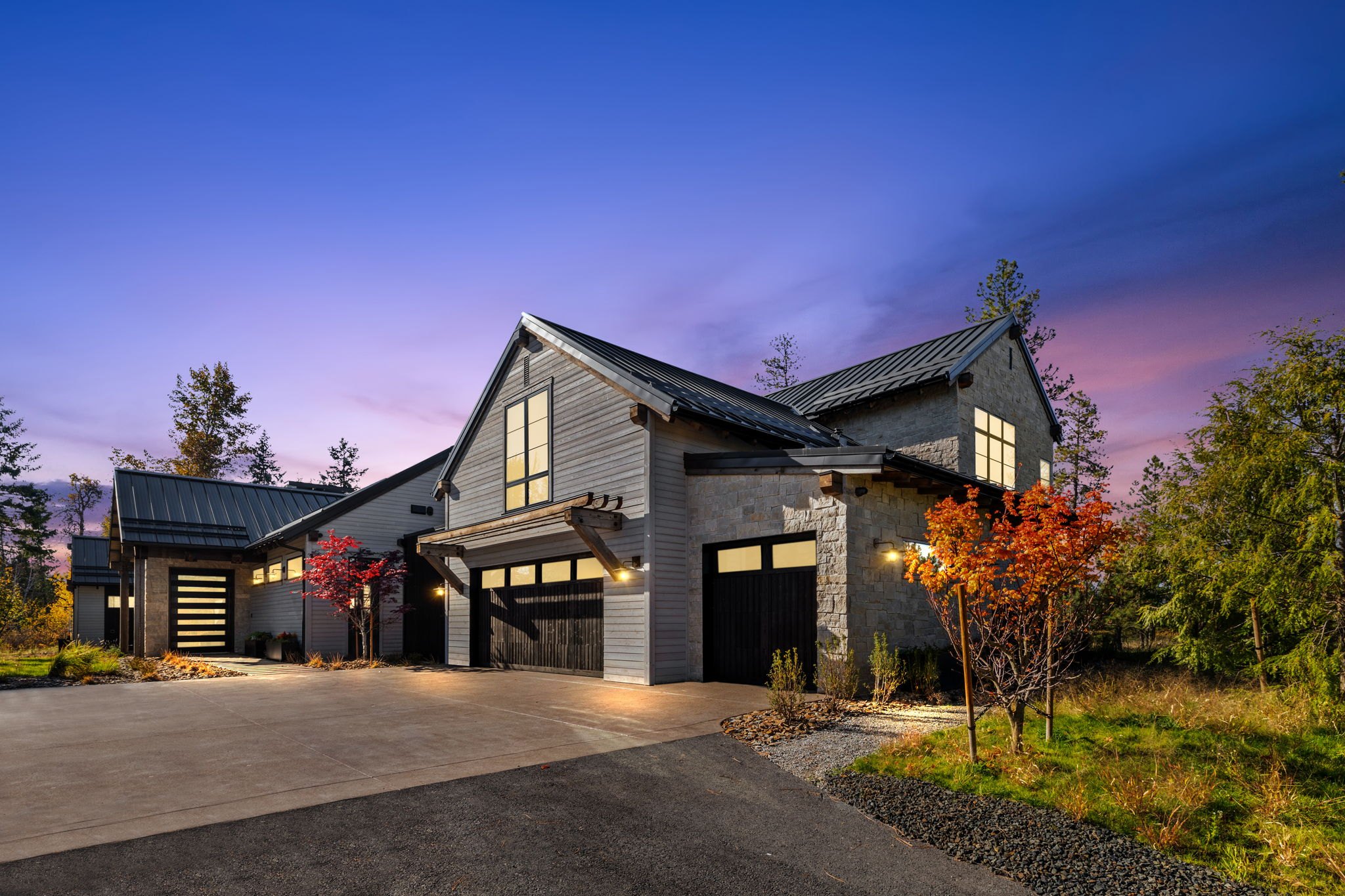 Gozzer Residence, a custom home at Gozzer Ranch on Lake Coeur d'Alene built by StanCraft Construction Group