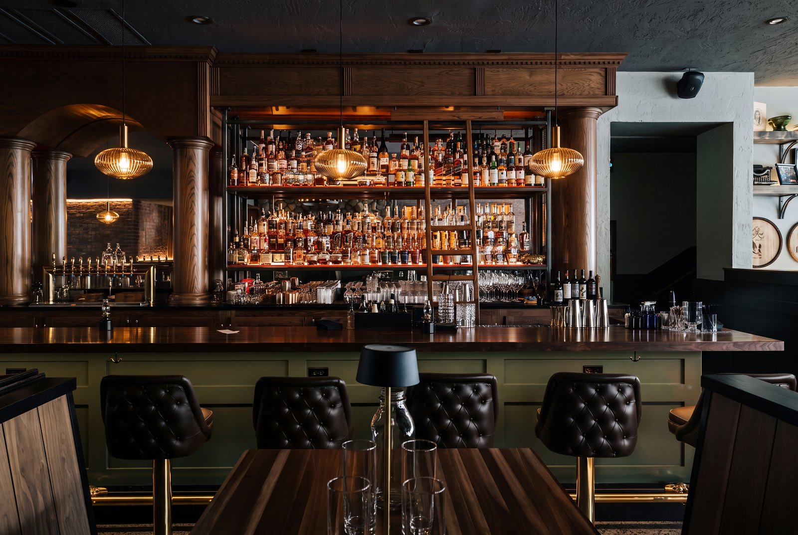 River and Rye craft cocktail bar in downtown Coeur d'Alene, Idaho, commercial construction by StanCraft Construction Group, photo 7