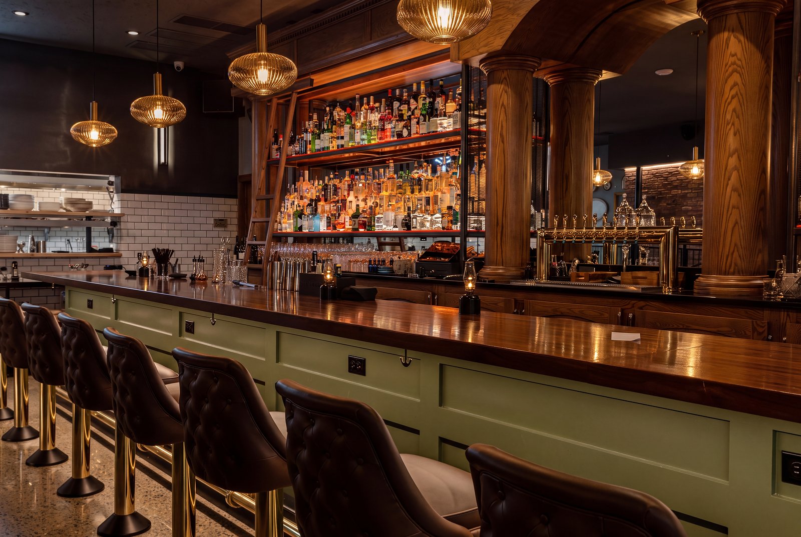 River and Rye craft cocktail bar in downtown Coeur d'Alene, Idaho, commercial construction by StanCraft Construction Group, photo 5