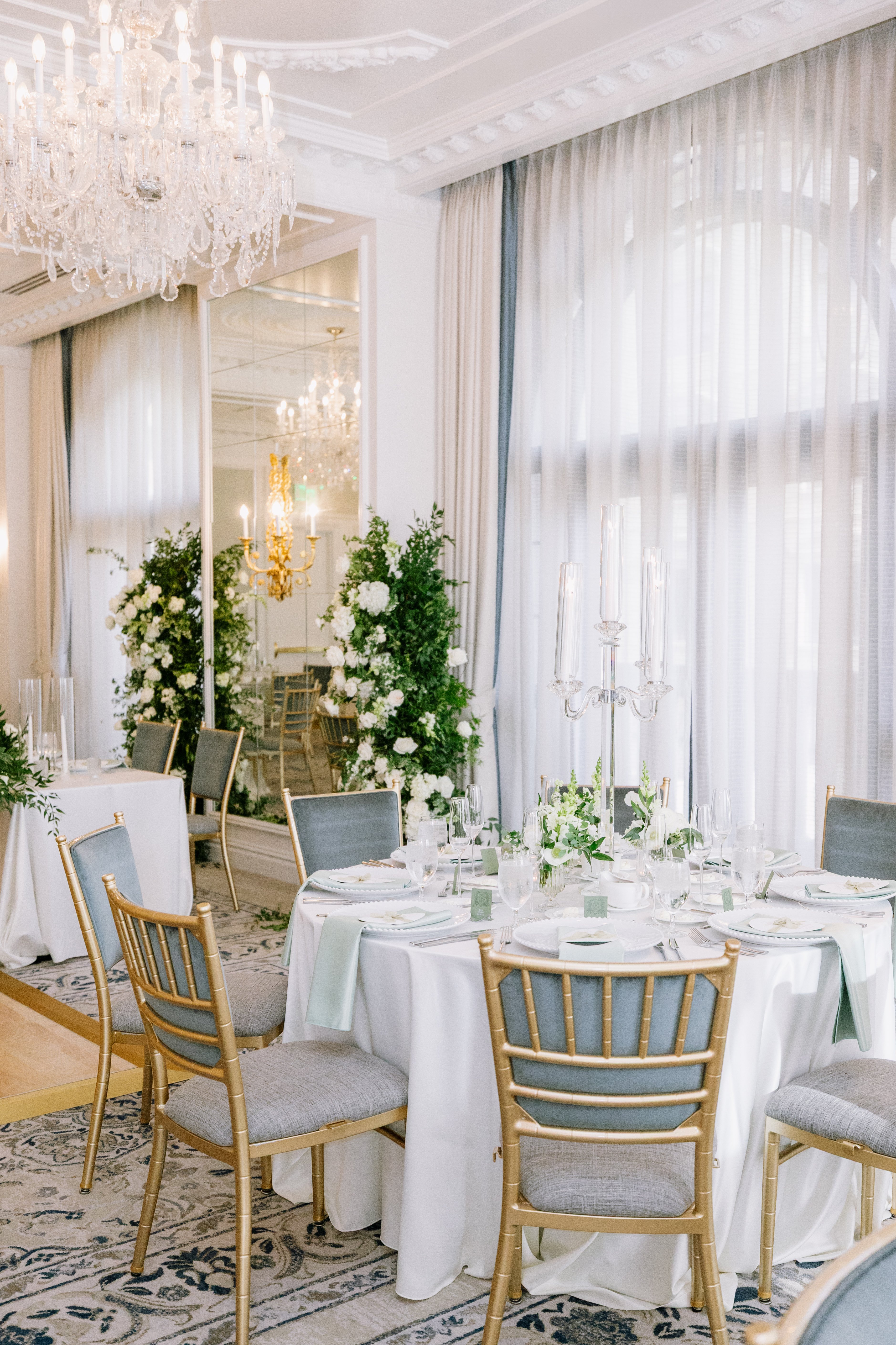 wedding rentals and flowers at the carmichael hotel carmel indiana