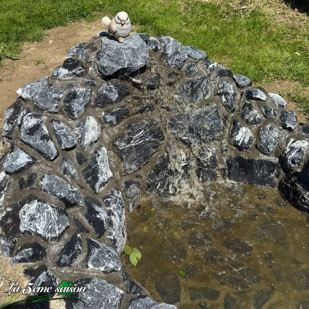 Le haut de la cascade créée par la 5ème saison