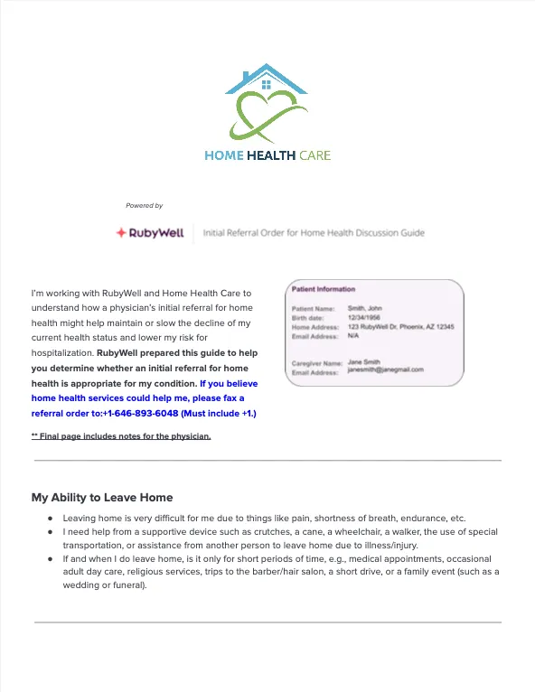 RubyWell Discussion Guide