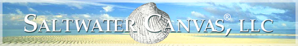 Saltwater Canvas LLC Logo, visit saltwatercanvas.com