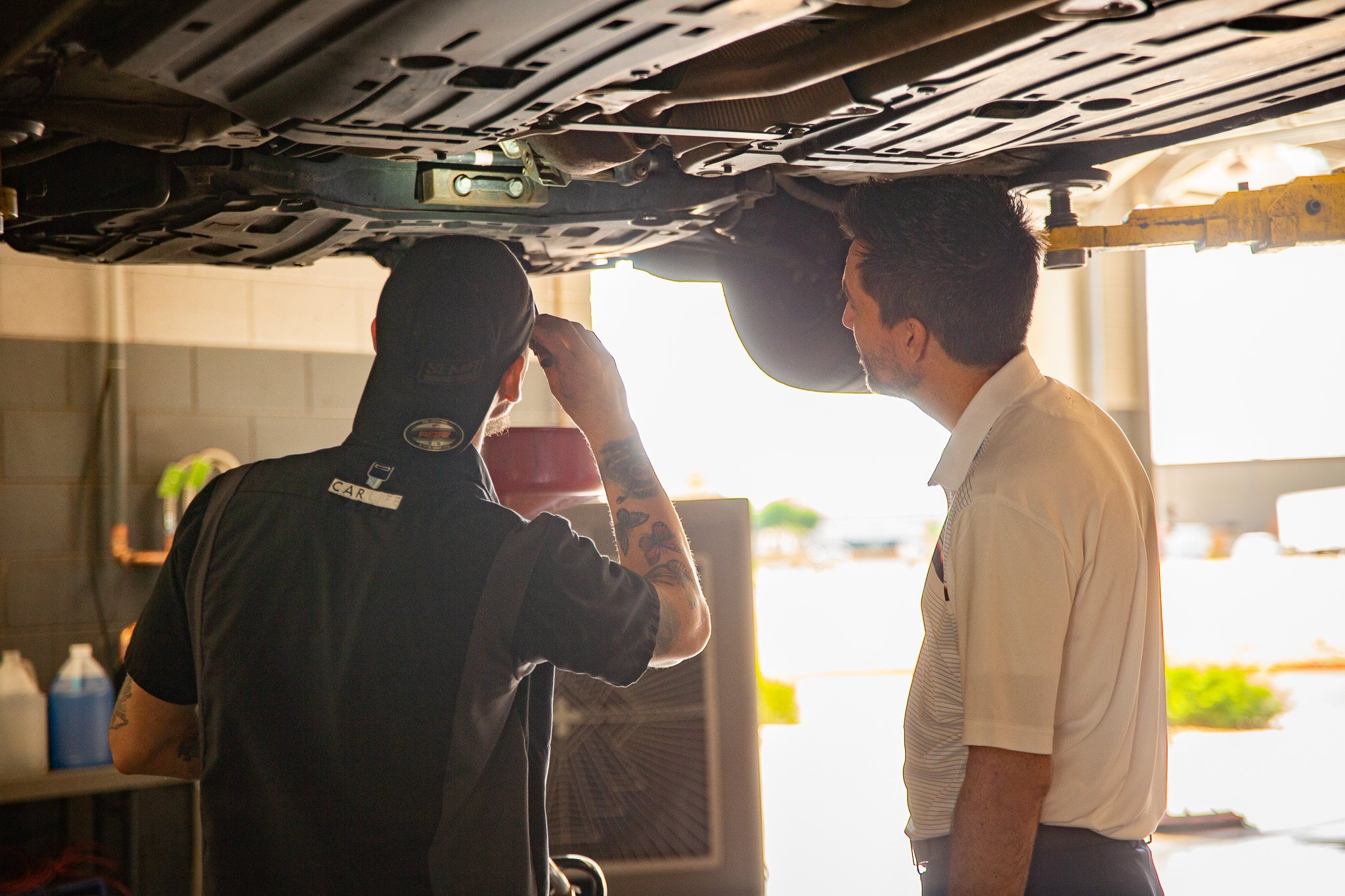 An visual representation of the Service