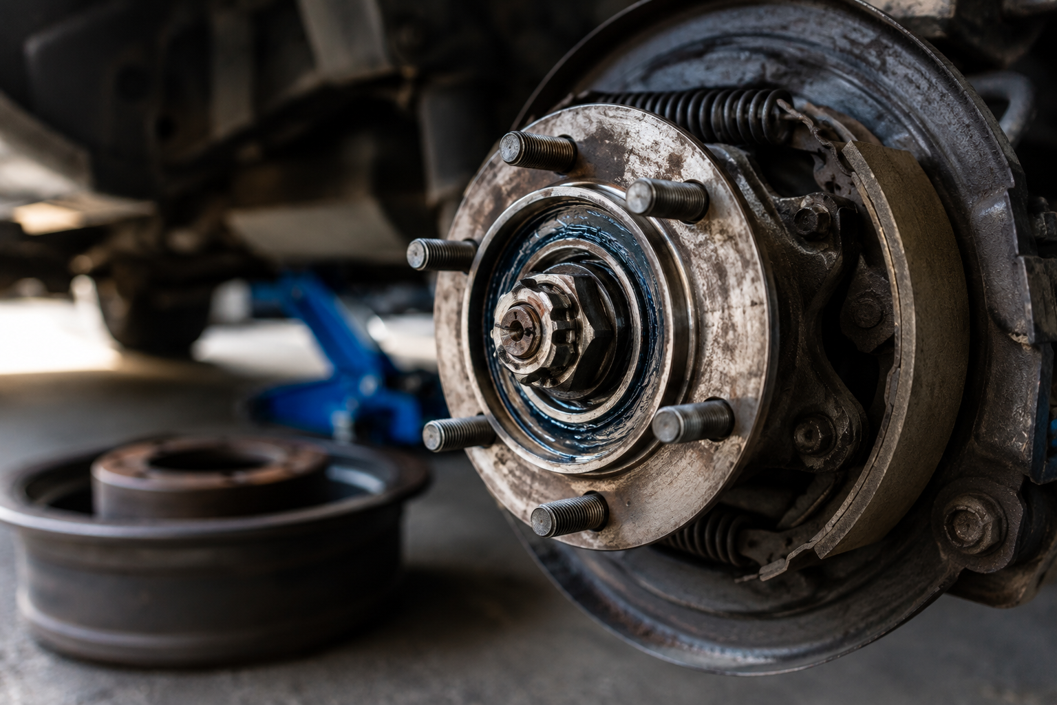 Why Some Work Trucks Need Wheel Bearings Repacked During a Brake Job