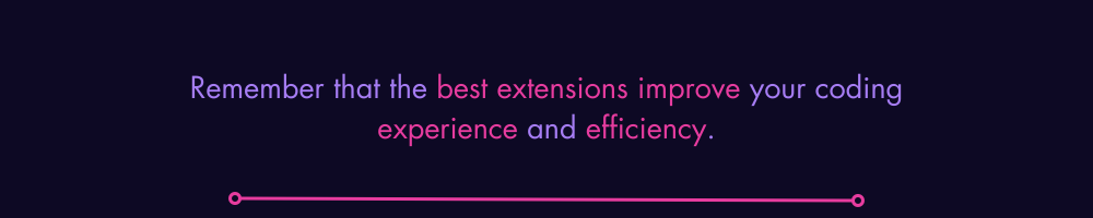 Best extensions improve your coding experience