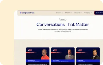 A computer screen shot of a web page for conversations that matter.