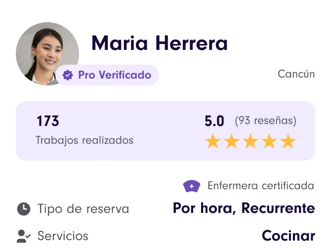 Image of dashboard from the Yazta app