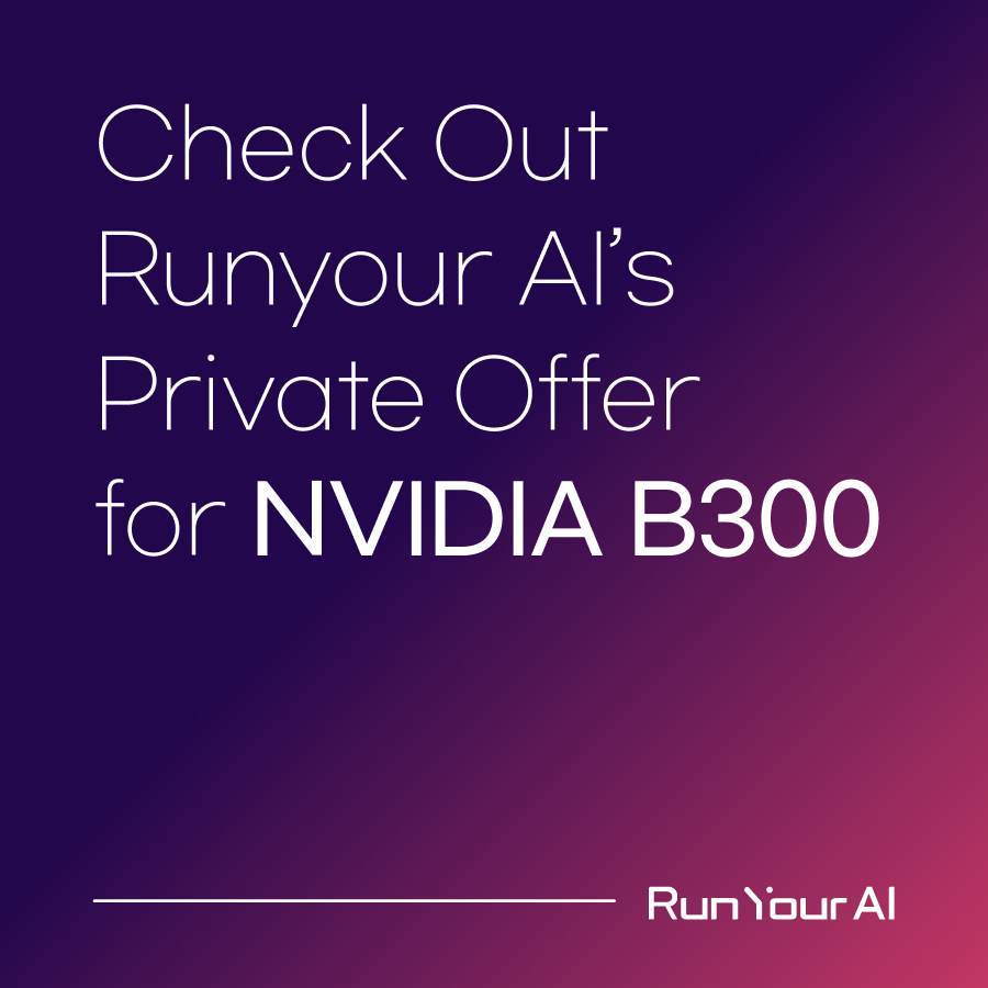 [NVIDIA B300] Next-Generation GPU Servers on Blackwell, Now Available