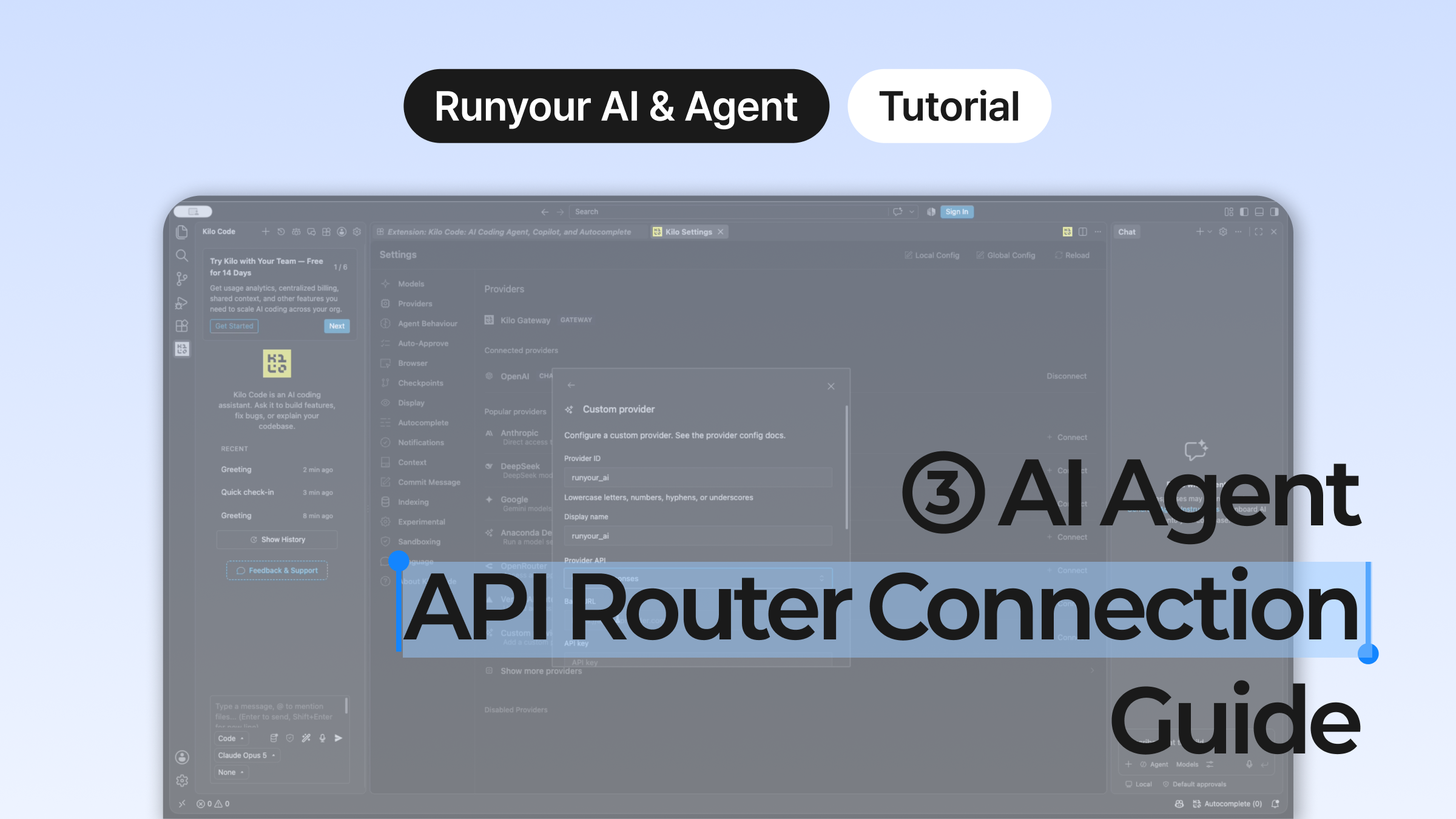[Runyour Guide #3] Integrating Runyour API with VS Code to Start AI Coding