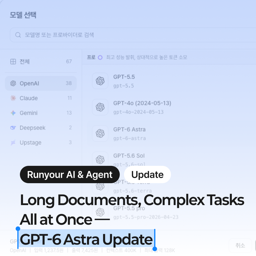Handle long documents and complex tasks all at once — GPT-6 Astra model update