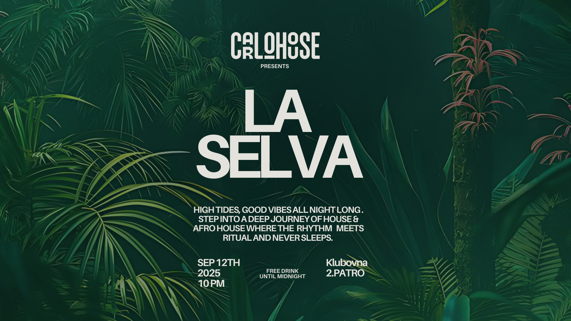 CARLOHOUSE: La Selva
