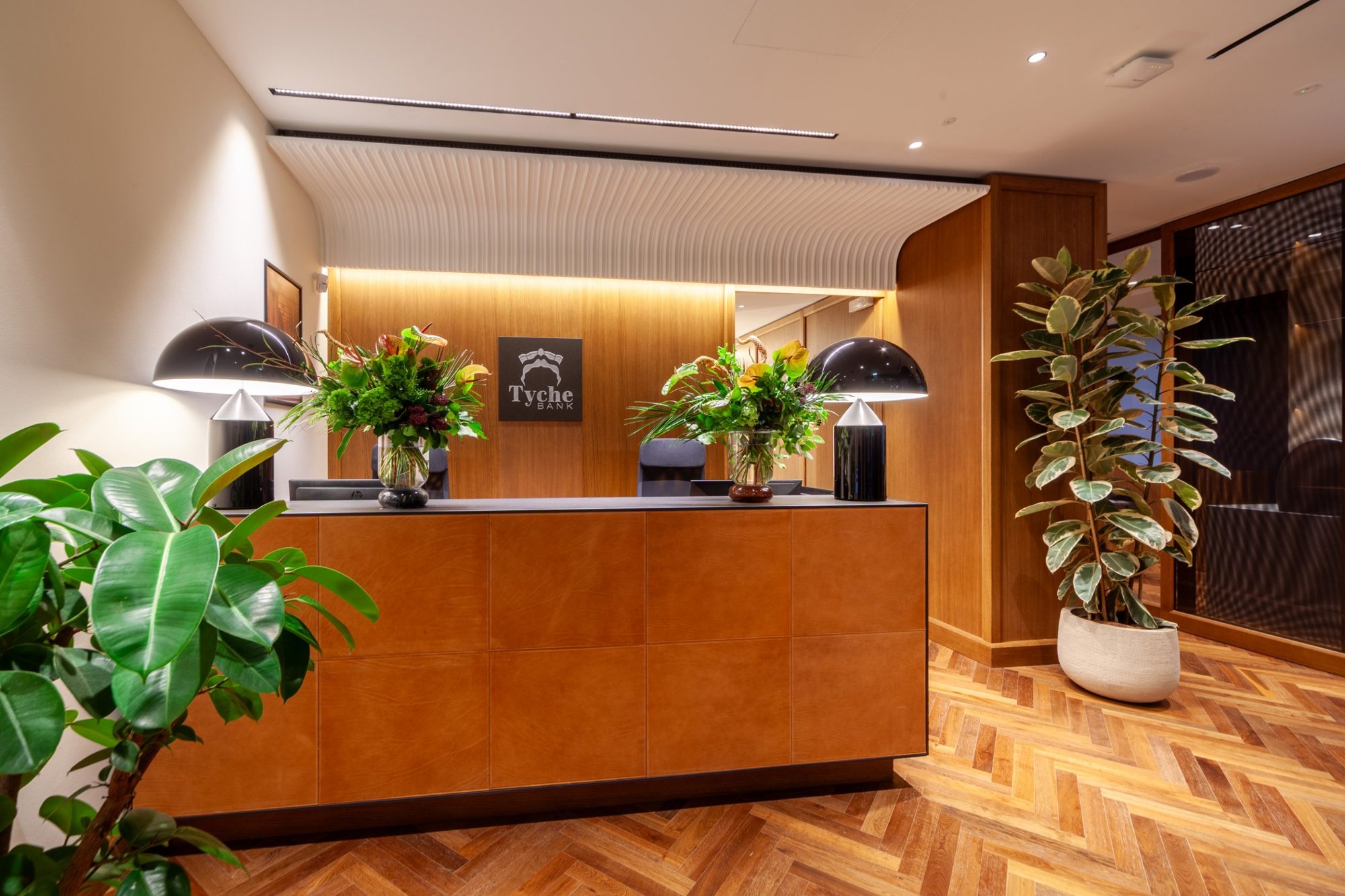 Reception Tyche Bank