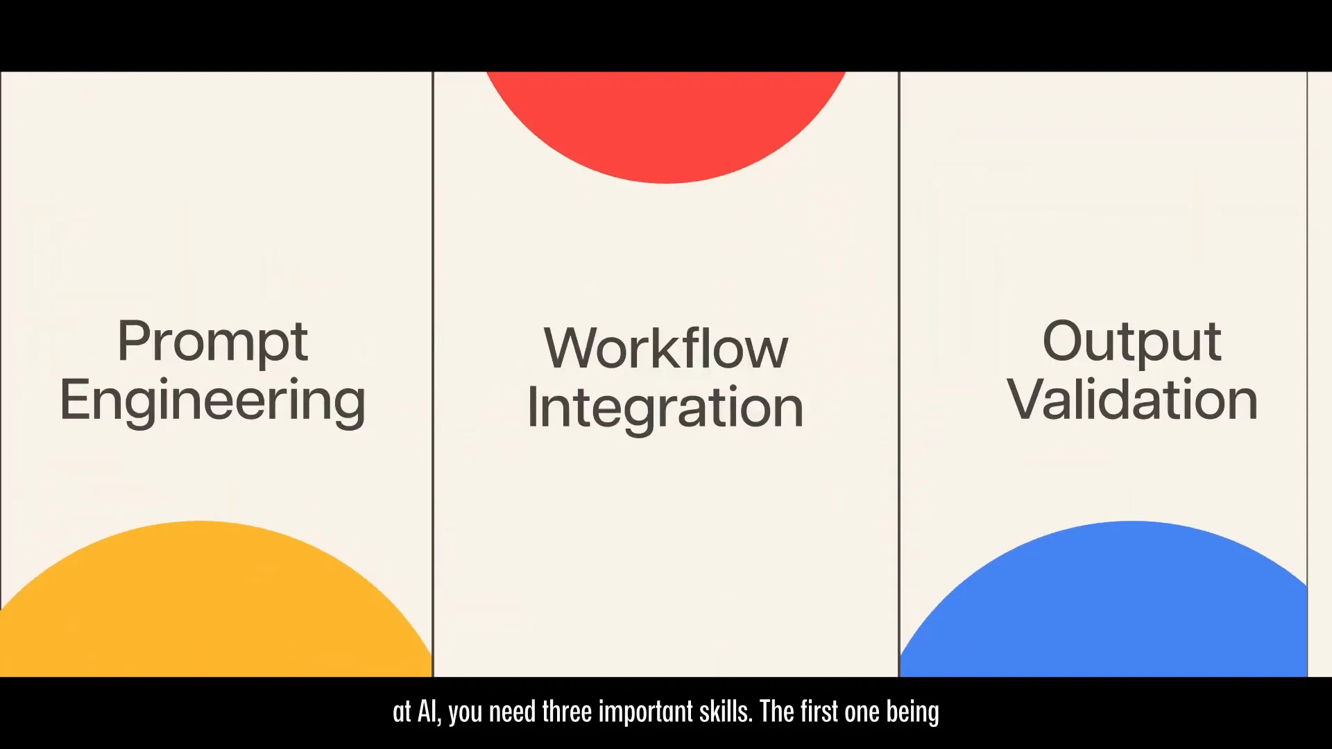 Three essential skills for AI era