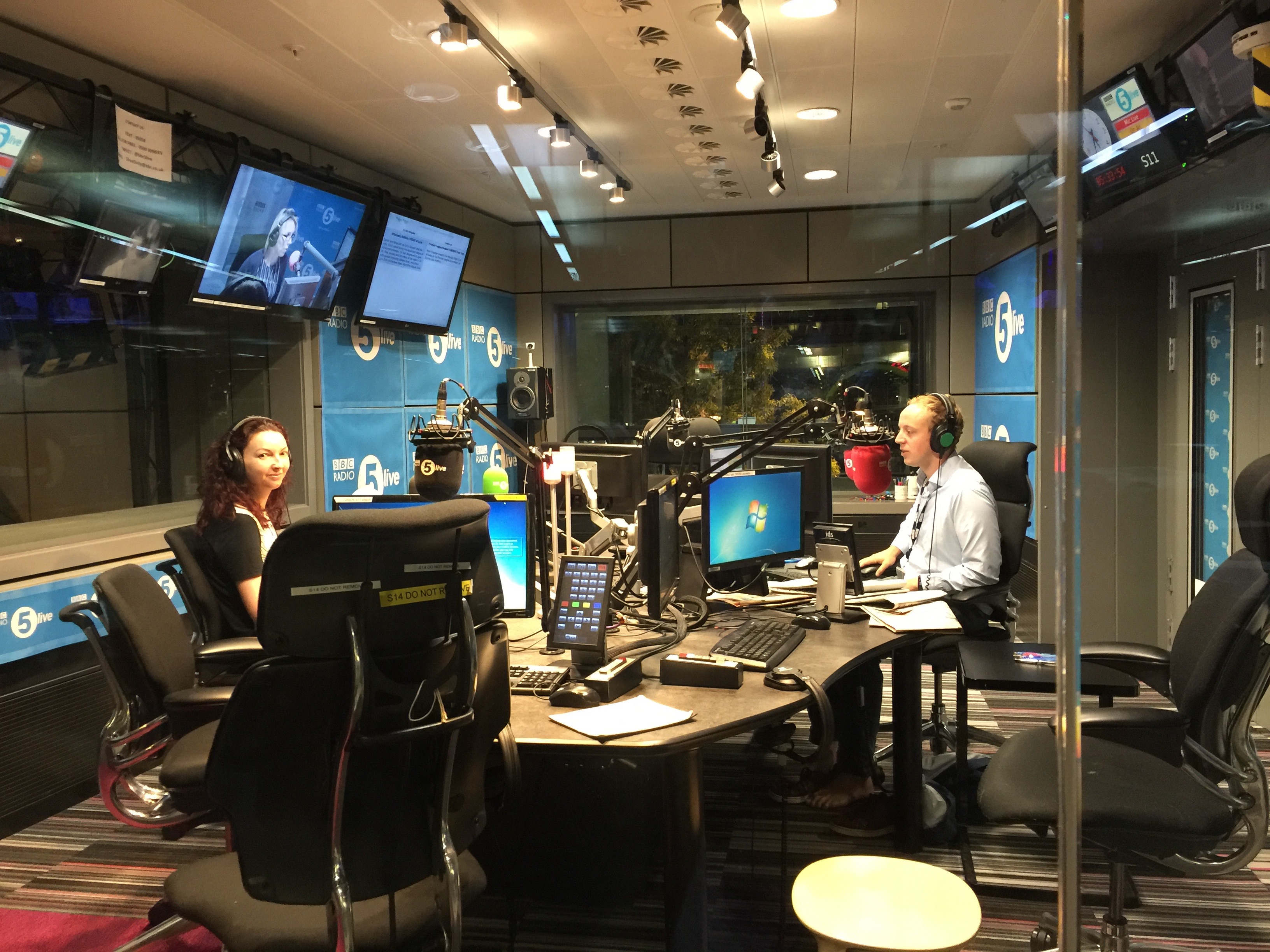 Speaking on BBC Radio
