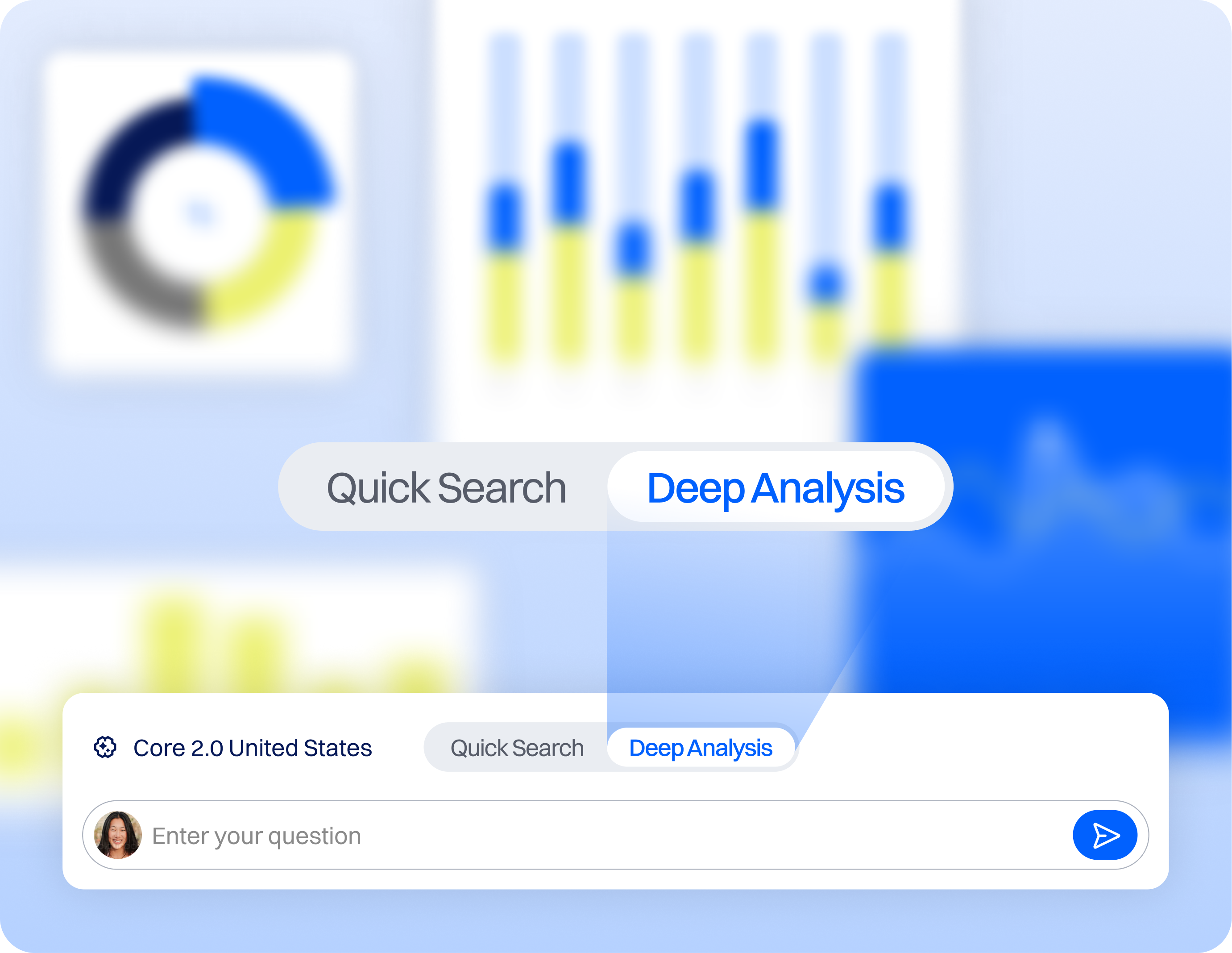 Screenshot showing Deep Analysis Mode - Guideline.ai